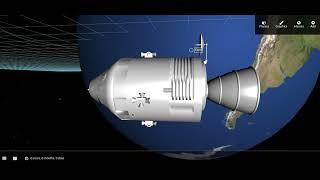 Gravity Simulator - Lunar Trajectory