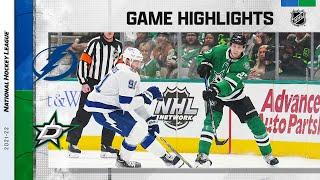 Lightning @ Stars 4/12 | NHL Highlights 2022