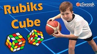 Best Basketball Drill for Kids | Rubiks Cube Challenge Game