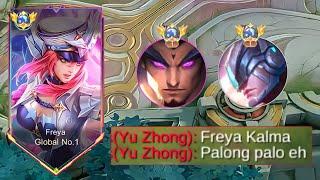 THIS IS WHY FREYA IS DANGEROUS IN EXP LANE!!! ( TOP 1 GLOBAL FREYA ) FREYA BEST BUILD 2024 - MLBB