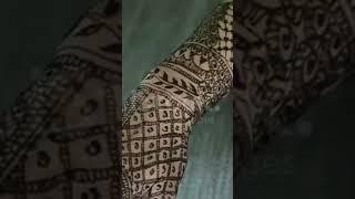 #bridal mehndi # beautiful design # short video # rao dheeraj #