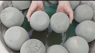 ASMR:Pure Cement Dusty Bombastic Smashing in waterPASTE PLAY@softnoisesmashingasmr