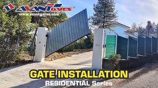 Avantgates Residential Series Installation