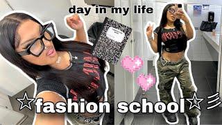 DAY IN MY LIFE AS A FASHION STUDENT IN NYC 