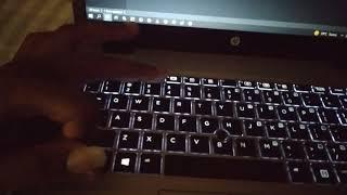 How to Enable/Adjust/Disable Back-light  Keyboard in Windows 10