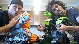 NERF DRONE BATTLE