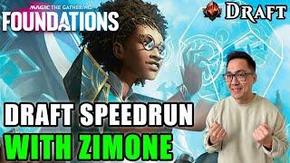 Zimone Is Totally Unfair Unless I Open It | Foundations Draft | MTG Arena