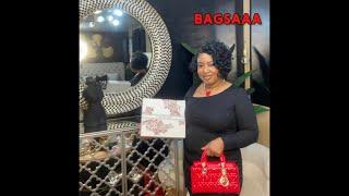 2024 LUXURY BAG REVIEW * "C*D LADY D-JOY BAG ft BAGSAAA" #REDPATENTLEATHER