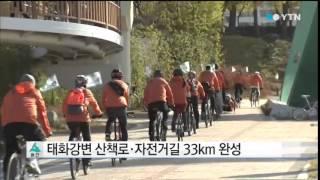 [울산] 태화강변 산책로·자전거길 33km 완성 / YTN