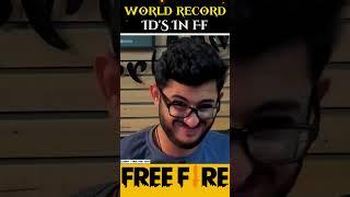 Word ricords in ff id  #freefiremax #youtubeshort #shirts #freefire #tarachandji