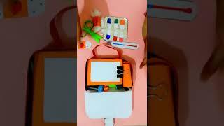 How to make paper doctor set\Diy doctor set with paper\ homemade craft|#shorts|tiktok Whatsappstatus