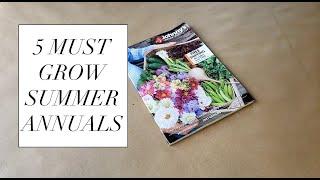 5 Must Grow Summer Annuals on any Flower Farm