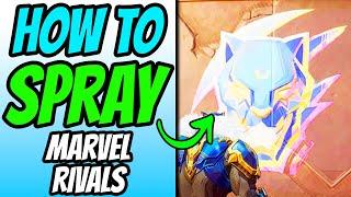 How To Spray - Marvel Rivals