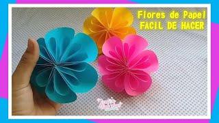 Paper Flowers - PRETTY AND EASY TO DO