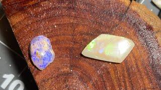 al gold prospecting is live! Opal cutting and more