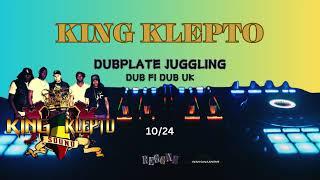 KING KLEPTO Showcases Dubplate Juggling Skills 10/24 PURE FIRE!  #dubplate #england