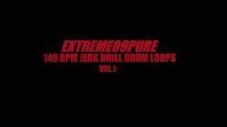 143  BPM Jerk Drill  Sample Loops Pack 1 | Jerk Drill Drum Kick 808 Bass  Snare Pattern Download WAV