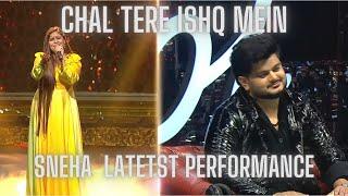 Sneha Performing: Chal Tere Ishq Mein | Indian Idol S15 | Talent Tapes |