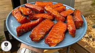 Candied Salmon - Maple Glazed Smoked Salmon