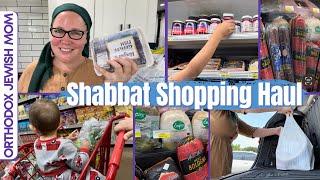 Shabbat Shopping | Grocery Haul ~ 2 Stores | Orthodox Jewish Mom (Jar of Fireflies)