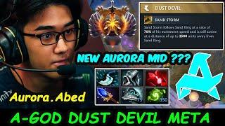 How Abed plays Sand King META DUST DEVIL : New Aurora MIDLANE ???