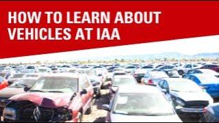 How to Learn About IAA Vehicles