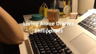 Living alone in the Philippines | Work from home  life | Solo living