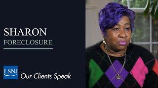 Sharon - Legal Services helps client save her home