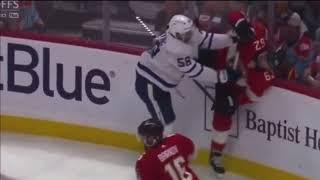 Michael Bunting cross check on Brandon Montour - Tough Call Review