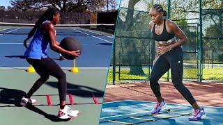 Coco Gauff Trains for Speed [Explosive Tennis Workouts]