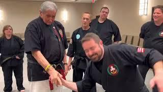 Kajukenbo SGM Bob Maschmeir at Jujitsu America Ohana “Train Hard, Fight Dirty, & Be Humble”