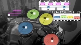 batterie apprendre la batterie en couleurs  drumming colors  Julien BONAMY