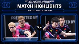 Lebrun/Lebrun vs Chen/Huang | MD R16 | WTT Star Contender Ljubljana 2025