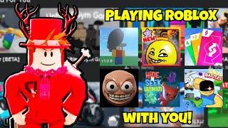 ROBLOX VARIETY GAMES STREAM! JOIN IN!