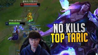 Faker FULL Pacifist Top Taric!? - Faker SoloQ Highlights