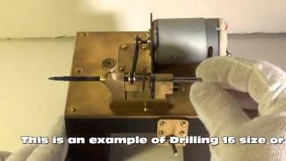 Watchmakers Pivot Drilling Lathe