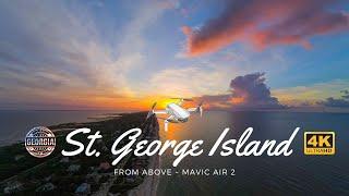 St  George Island from Above 4K UHD ~ Mavic Air 2