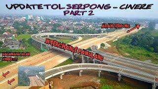 Progress Tol JORR 2 Serpong - Cinere 7 Jun 2020 - Progress Serpong - Pamulang Via Drone #JORR 2