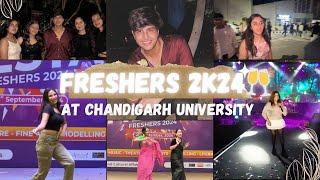 Freshers 2K24 At Chandigarh University  || Janmayjay Sapra