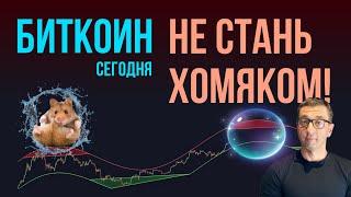 БИТКОИН  НЕ БУДЬ ХОМЯКОМ! [пузырь еще дуется]