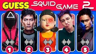 Guess Squid Game 2 Characters by Their Voice & Song - Squid Game Season 2 Ultimate Quiz 