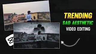 Trending Aesthetic Sad Video Editing In Capcut | Bengali Sad Reels Video Editing | Capcut Tutorial