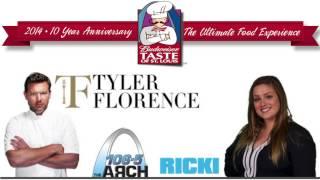 106.5 The Arch - Ricki - Tyler Florence Interview