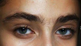 thick full bushy eyebrows