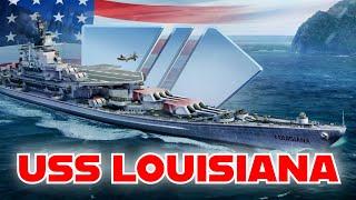 USS Louisiana is nasty! - Hybrid Battleships are here #wowslegends