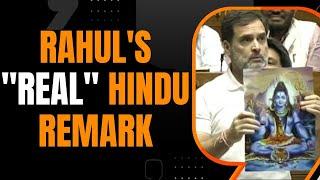 Rahul Gandhi | What Exactly Did Rahul Gandhi Speak About Hindus? | News9