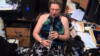 30 minute warm up long tones abato Milhaud Clarinet Coccerto excerpts 26th October 2012