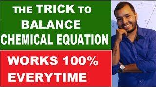 How To BALANCE any CHEMICAL EQUATION 01 | Best way to Balance Chemical Equation|