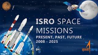 ISRO Space Missions present past & future #isro #gaganyaan #ch3  #chandrayan3 #adityal1