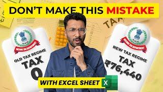 New vs Old Tax Regime CALCULATOR: Full Guide | Udayan Adhye